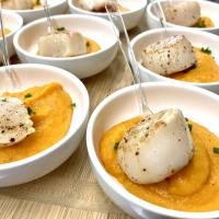 Amuses bouches noix de st jacques
